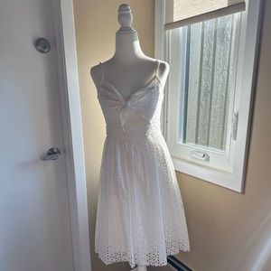 White Designed Dress
